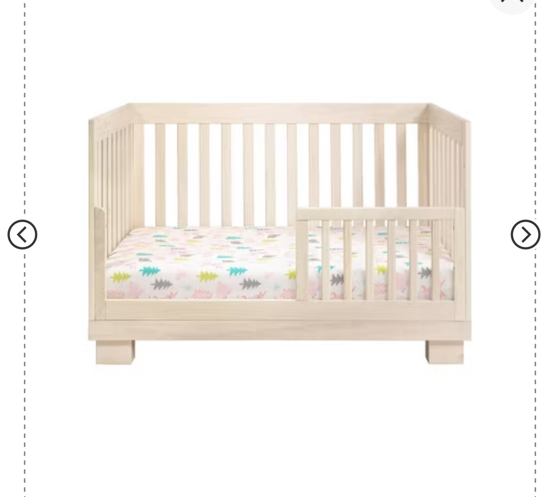 Babyletto Modo 3-in-1 Convertible Crib with Toddler Rail - MAGICDISCOUNTS