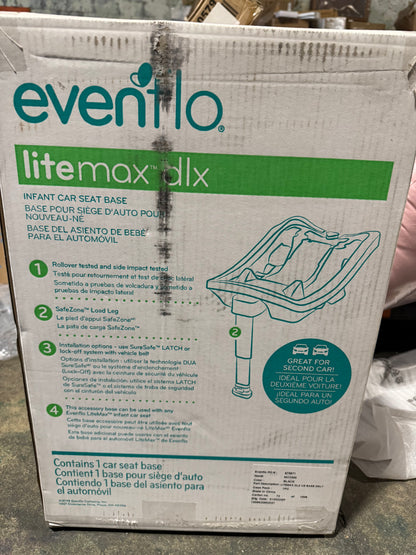 Evenflo LiteMax DLX Infant Car Seat Base with Load Leg