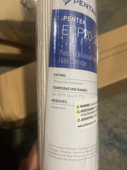 Pentair Pentek ECP20-20 Sediment Water Filter