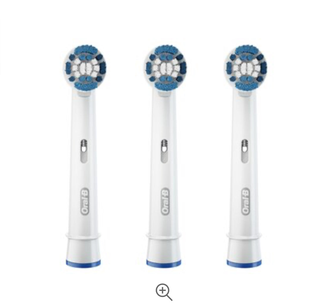 Oral-B Replacement Electric Toothbrush Head, 3 Count, Precision Clean, 3 Count