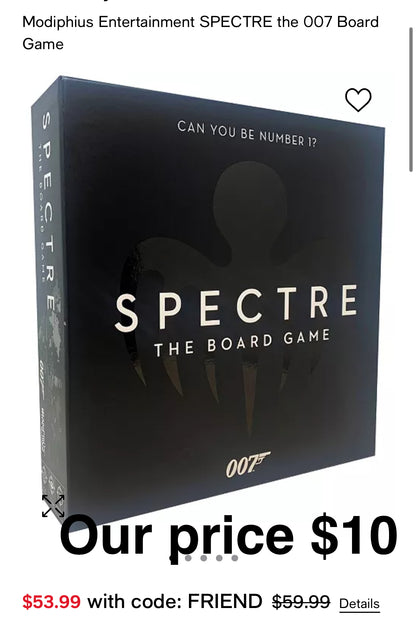 007 Spectre The Board Game Modiphius