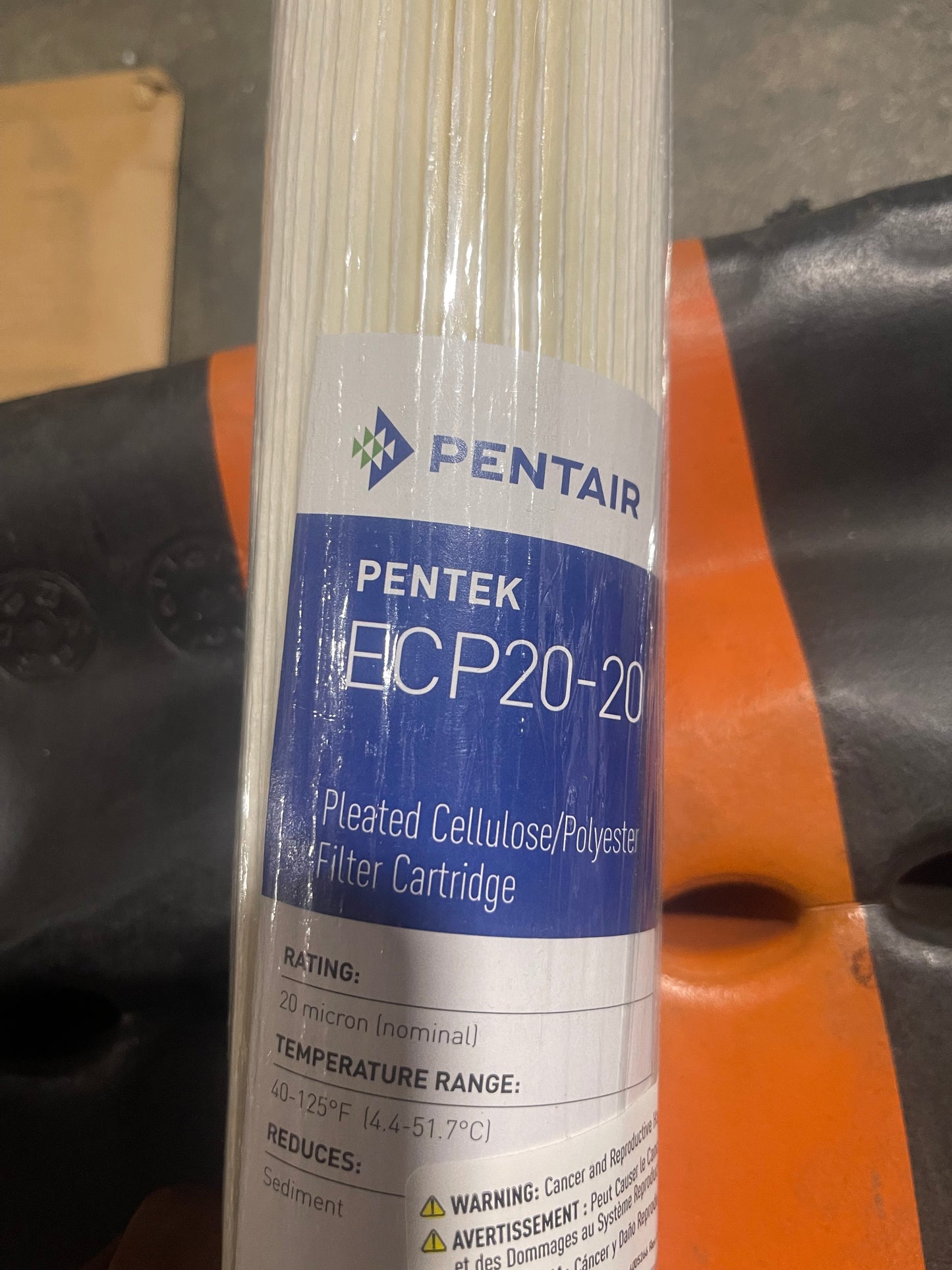 Pentair Pentek ECP20-20 Sediment Water Filter