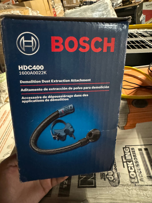 BOSCH HDC400 Hex Chiseling Dust Collection Attachment, 1-1/8"