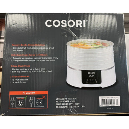 COSORI Food Dehydrator for Jerky, Fruit, Meat, Dog Treats, Herbs, Vegetable,