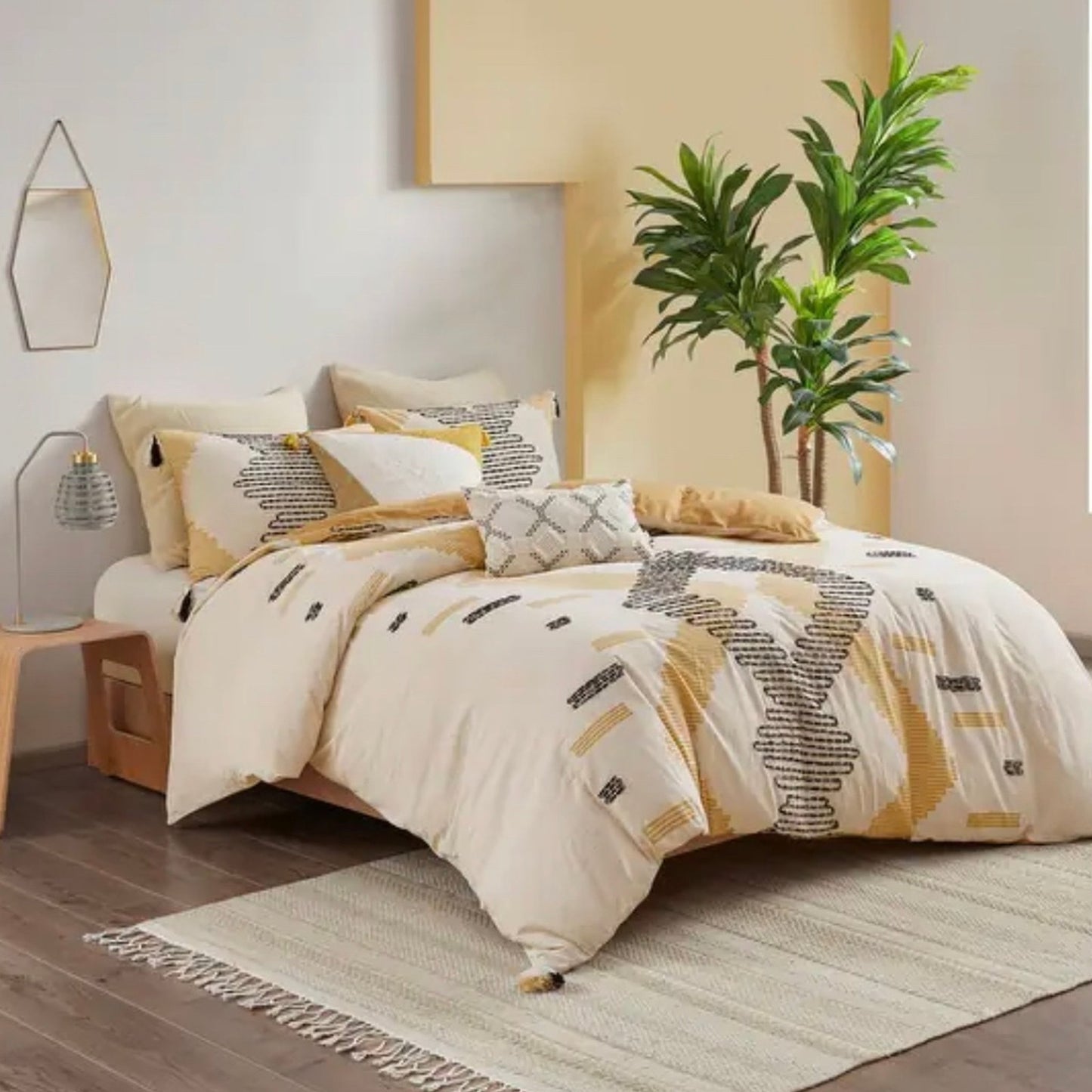 3рс Arizona Cotton Duvet Cover Set, Full/queen