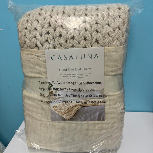 Casaluna -50”x70” Oversized Solid Bed Throw