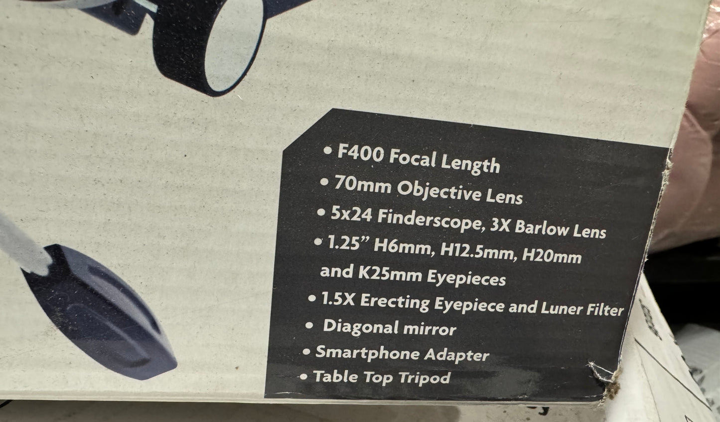 NEW* Maxx Explore 70/400mm Telescope Set