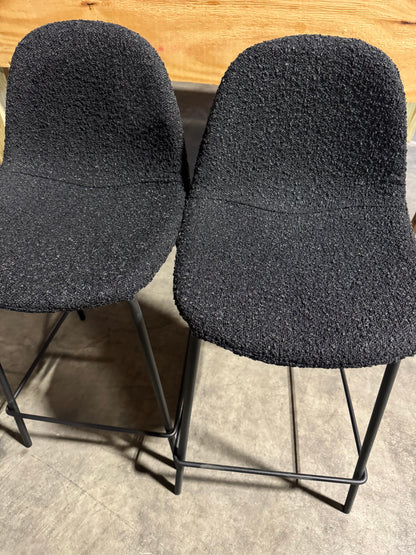 Counter Stools Set of 2 In Black
Boucle - Maxine Collection