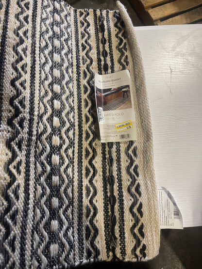 Norwalk Stripe Rug Black/White - Threshold™