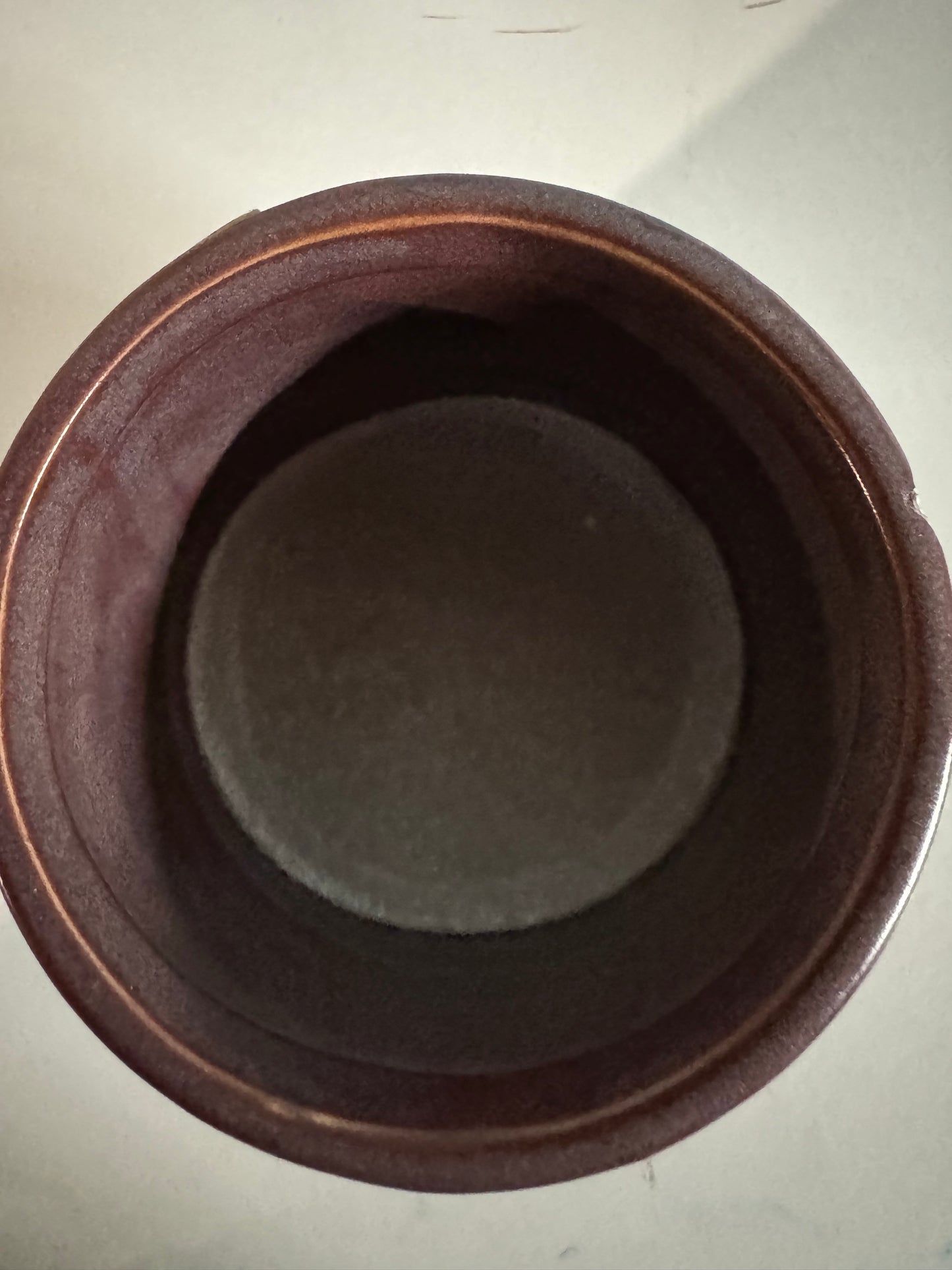 Threshold Brown Ceramic Canister Brown  4.2" Height x 4" Wide