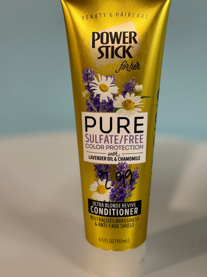 Power Stick Pure Sulfate/Free Color Protection Conditioner