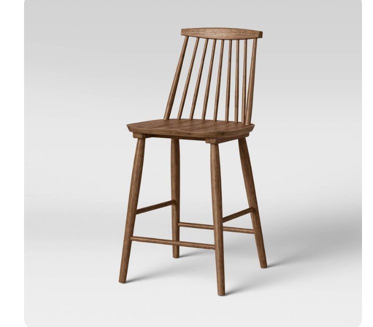 Harwich High Back Windsor Counter Height Barstool - Threshold™ one chair