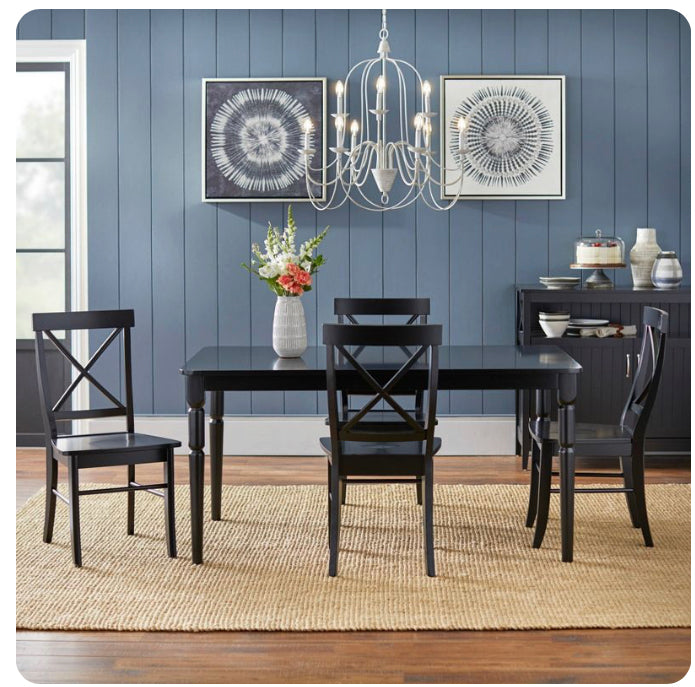 Set of 2 Albury Cross Back Dining Chairs - Buylateral