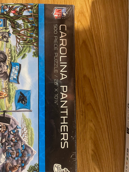 NFL Carolina Panthers Game Day at the Zoo 500pc Puzzle