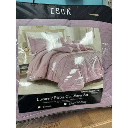 Juniper 7PC Comforter Set Soft Coverlet