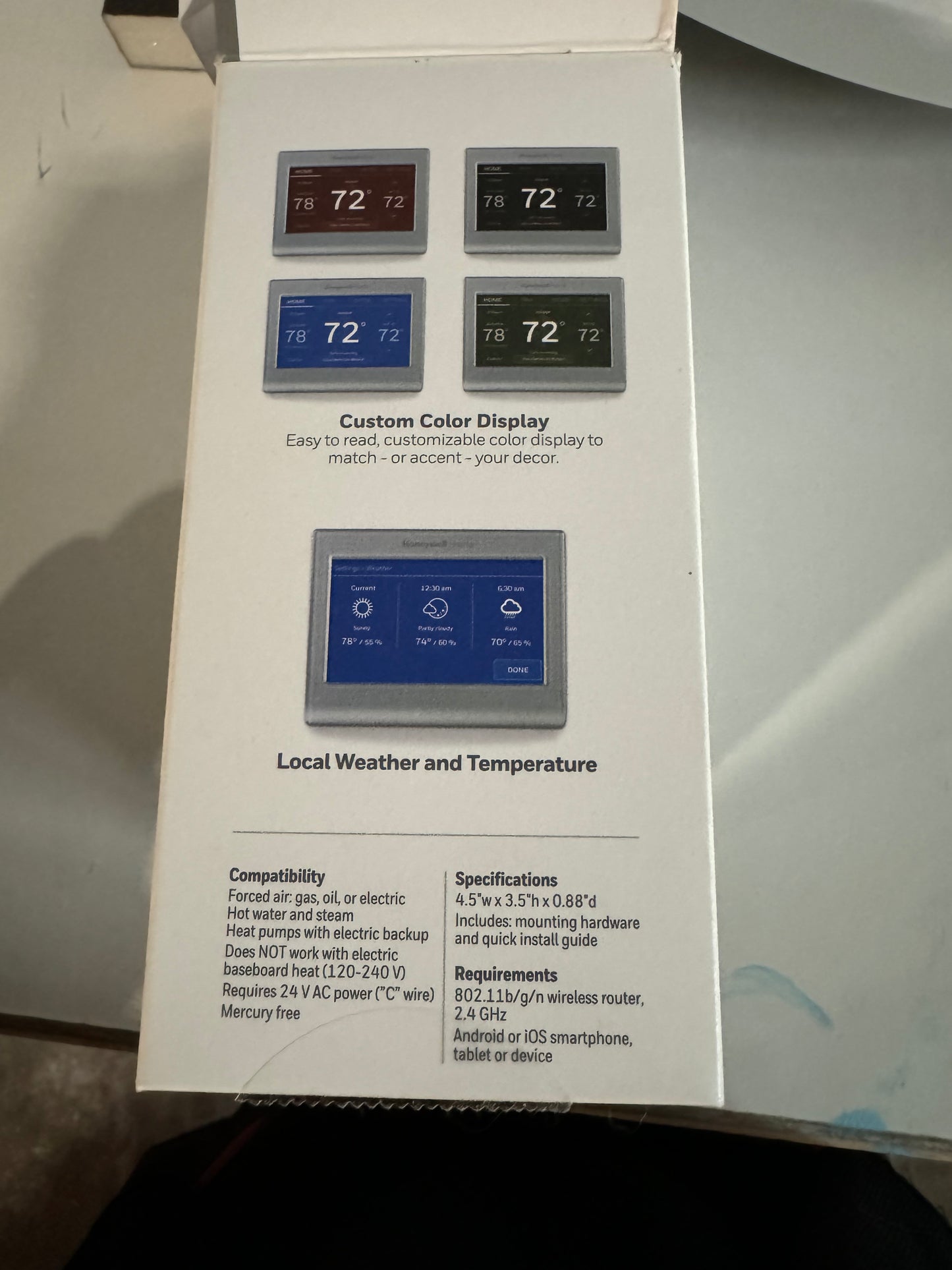 Honeywell Home Smart Color Thermostat