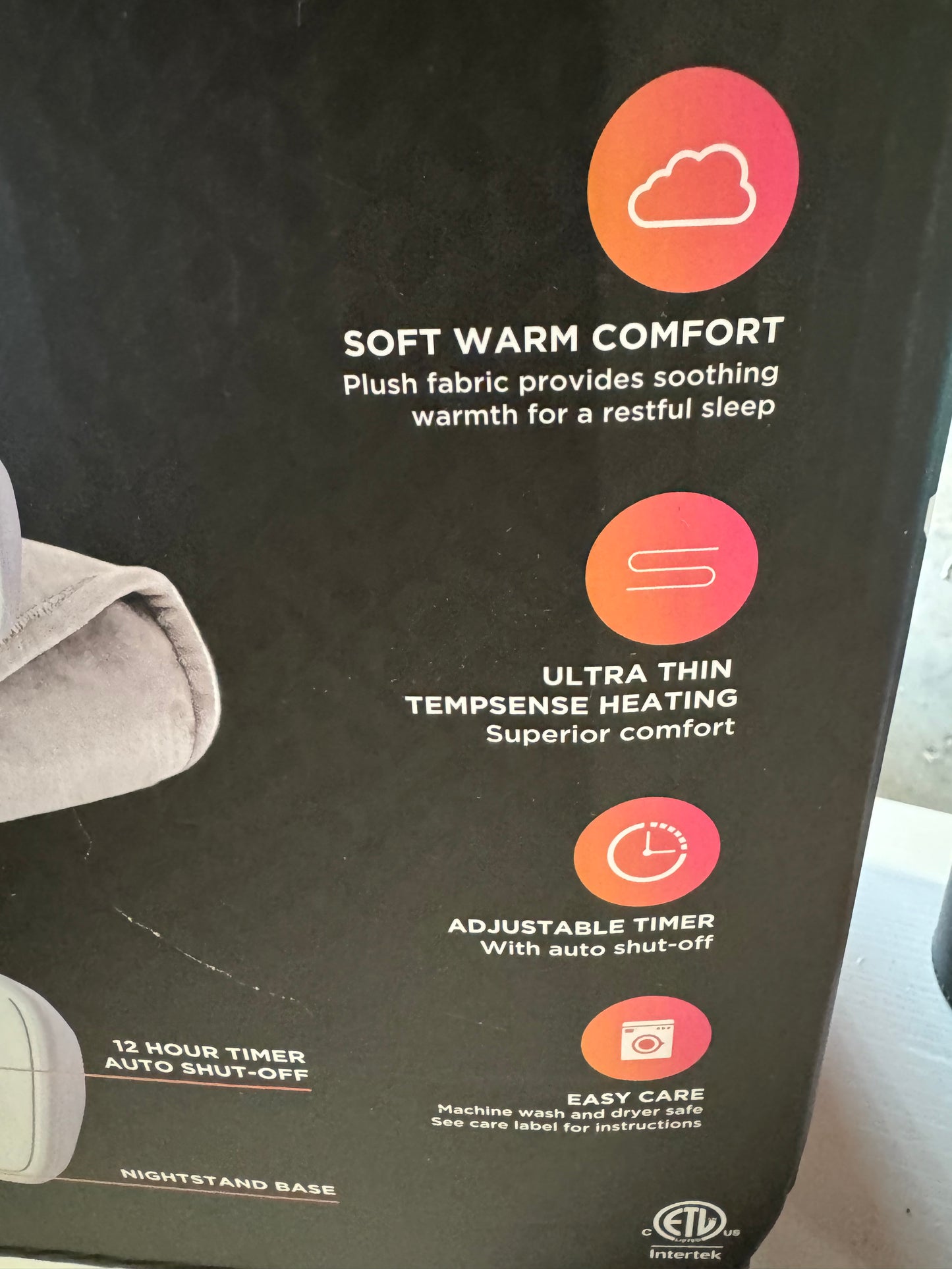 Heated Blanket - Brookstone