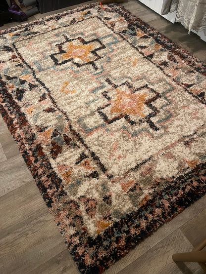 Indoor Geometric Shag Woven Rug - Opalhouse 5’x 7’