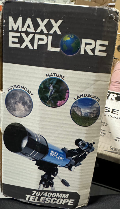 NEW* Maxx Explore 70/400mm Telescope Set