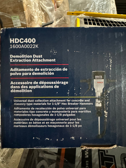 BOSCH HDC400 Hex Chiseling Dust Collection Attachment, 1-1/8"