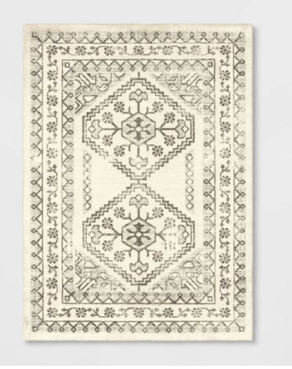 Distressed Persian Accent Rug Cream - Threshold™