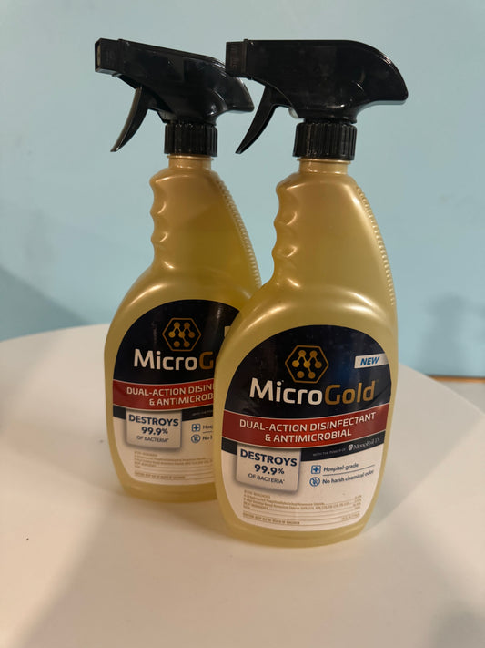 MicroGold Multi-Action Disinfectant Antimicrobial Spray 24 oz