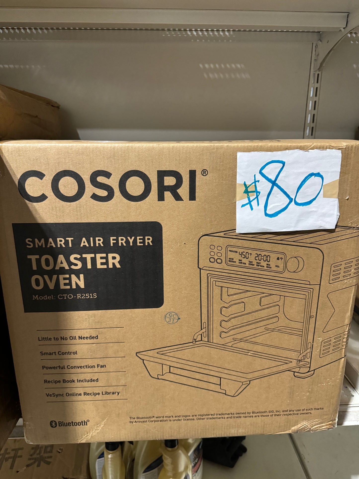 Cosori - smart air fryer toaster oven