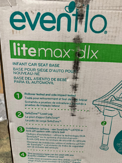 Evenflo LiteMax DLX Infant Car Seat Base with Load Leg