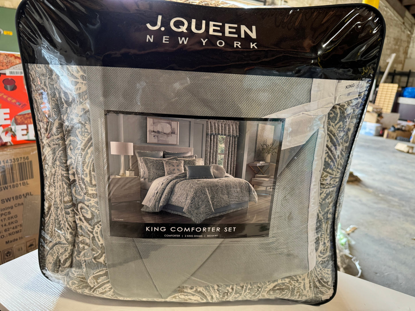 J Queen New York Giovani Spa Comforter Set, king