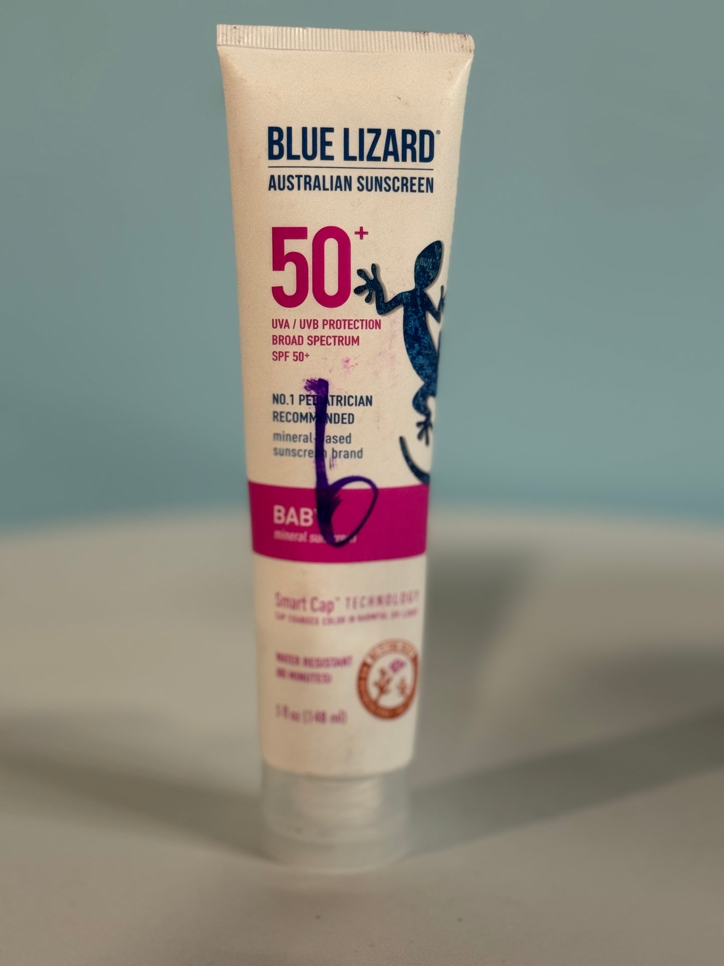 Blue Lizard Mineral Based Baby Sunscreen Lotion SPF 50+ 5 fl oz