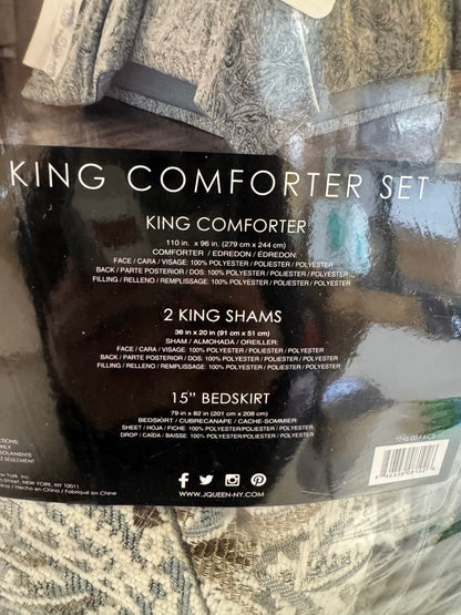 J Queen New York Giovani Spa Comforter Set, king