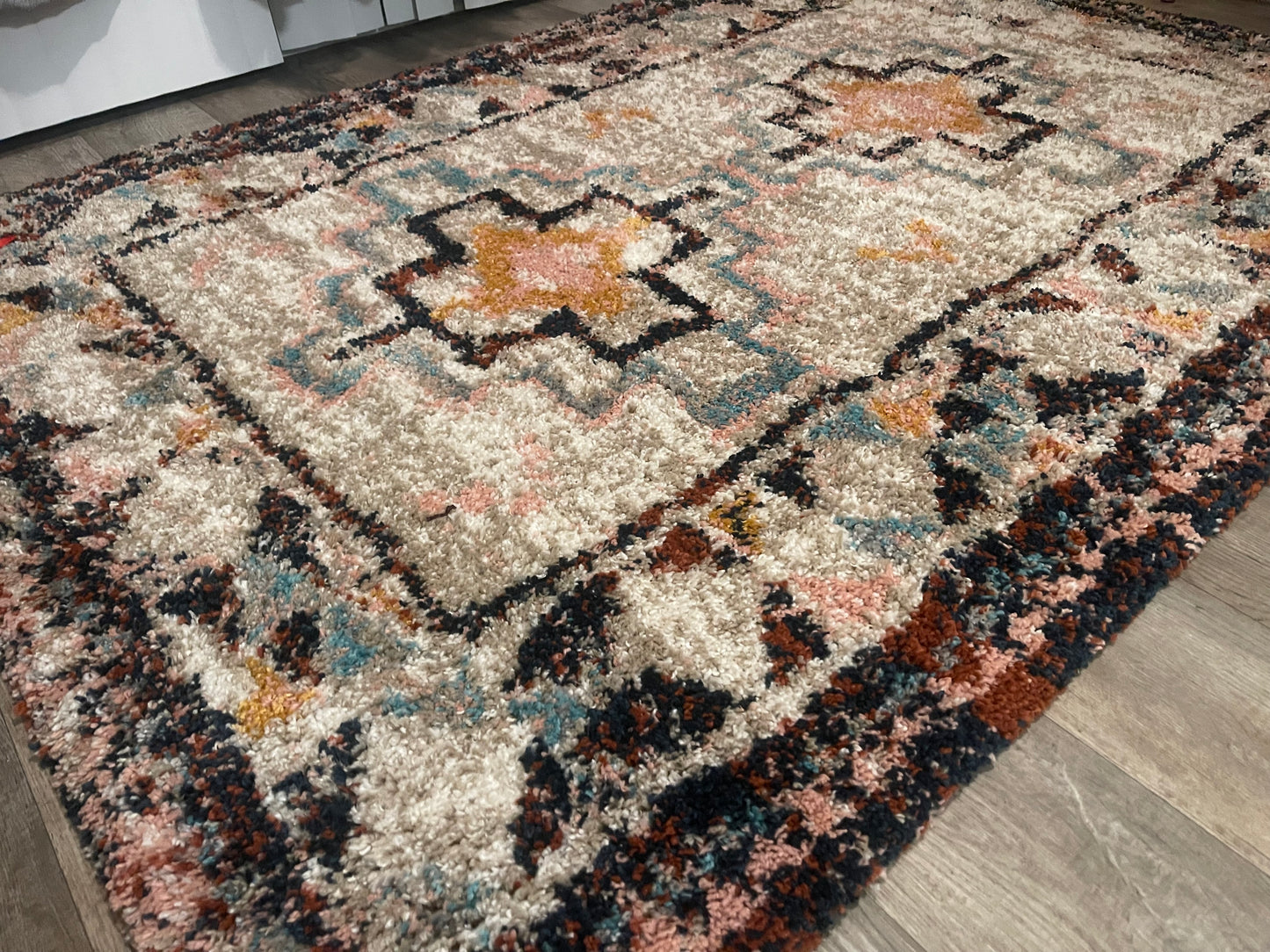 Indoor Geometric Shag Woven Rug - Opalhouse 5’x 7’