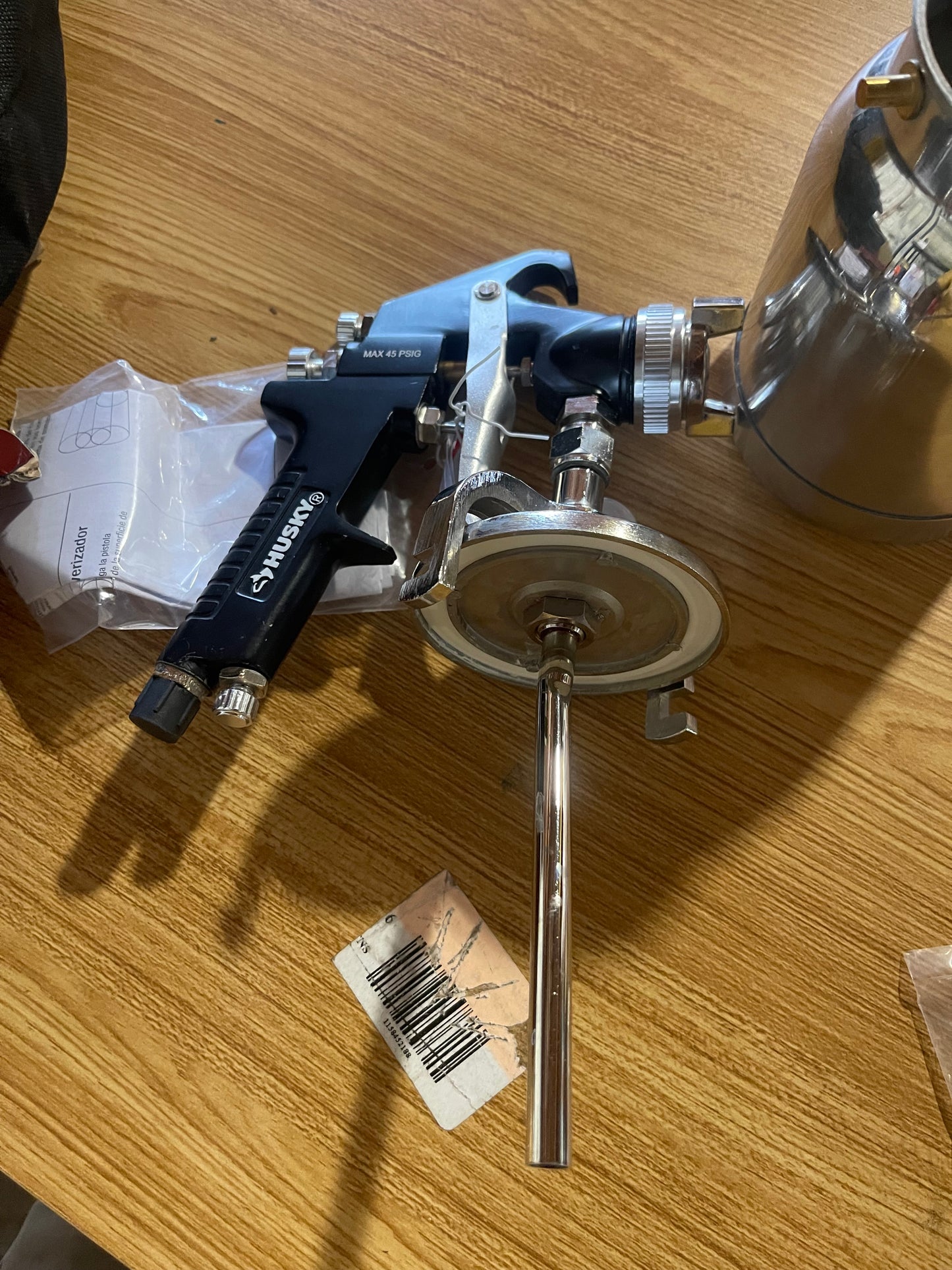 Siphon Feed Spray Gun