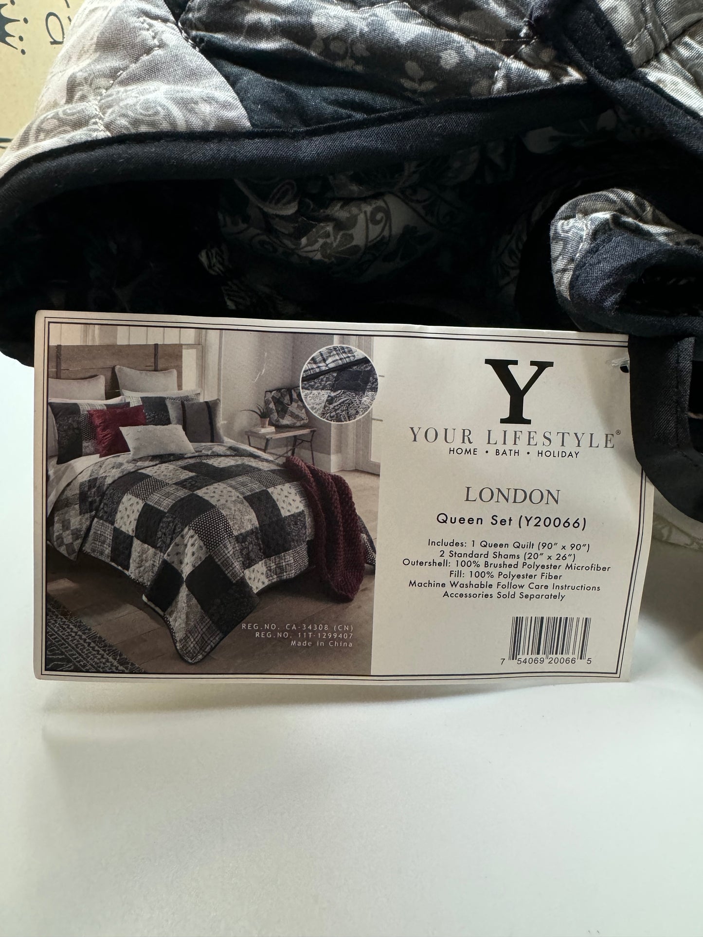 Your Lifestyle by Donna Sharp London 3-PC Microfiber Quilt Set