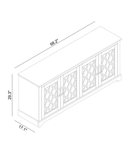 Chessani TV Stand for TVs up to 75