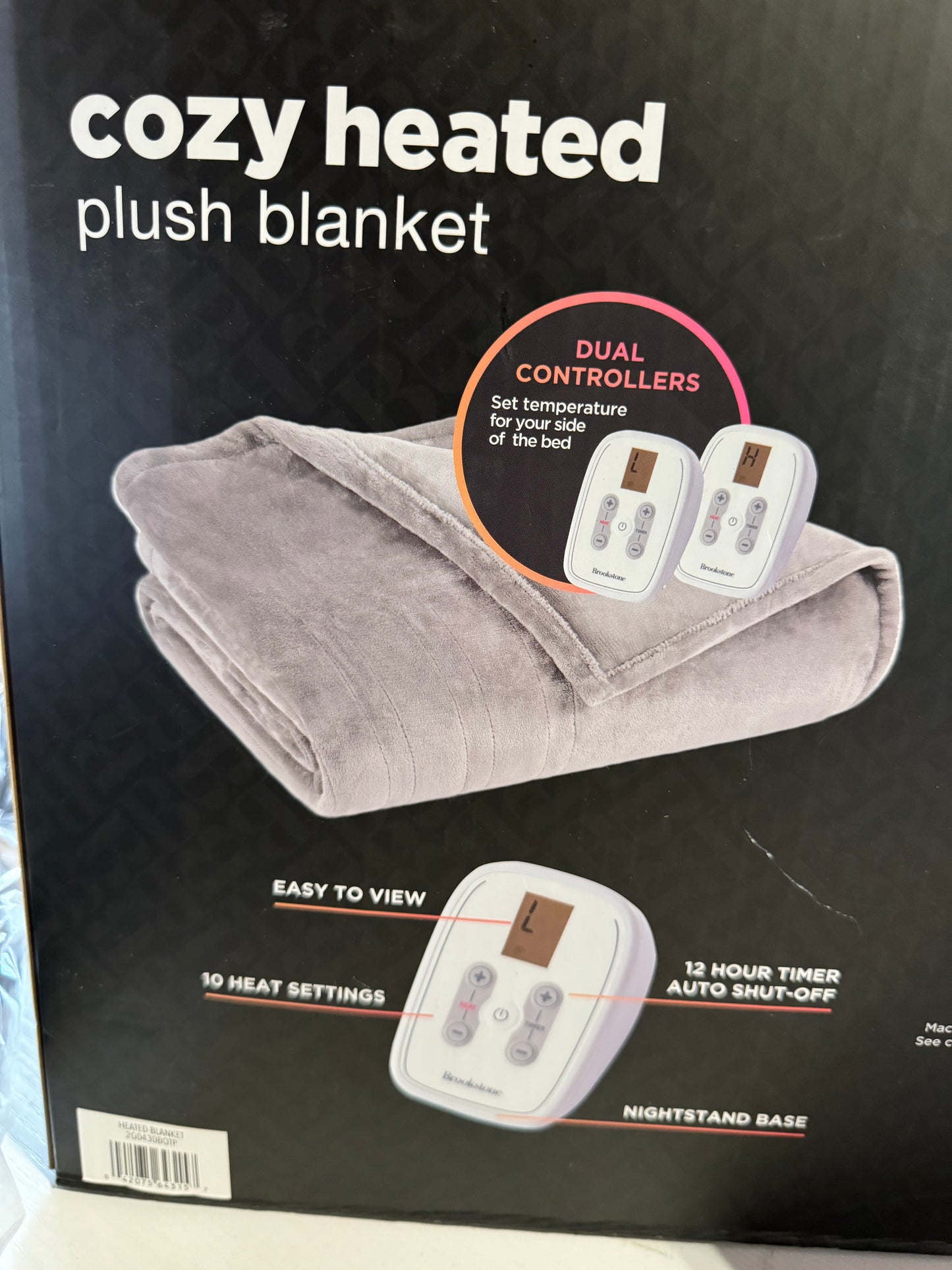 Heated Blanket - Brookstone