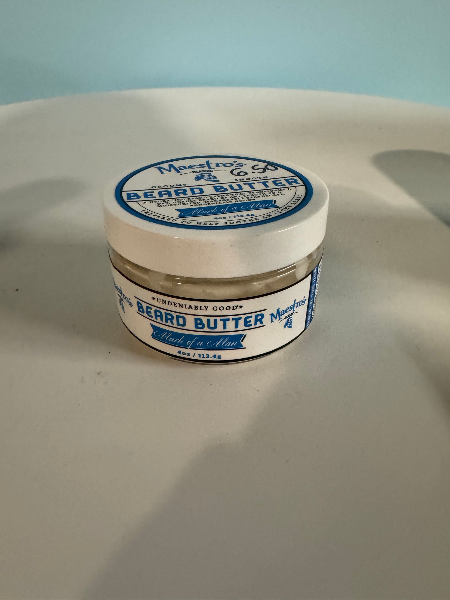 Maestro's Classic Beard Butter Mark of a Man Blend - 4.0oz