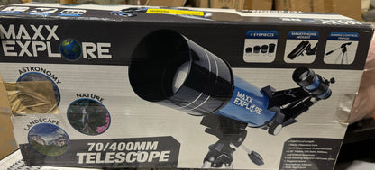 NEW* Maxx Explore 70/400mm Telescope Set