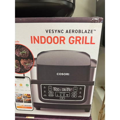 COSORI Electric Smokeless Indoor Grill & Smart XL Air Fryer Combo, 8-in-1, 6QT