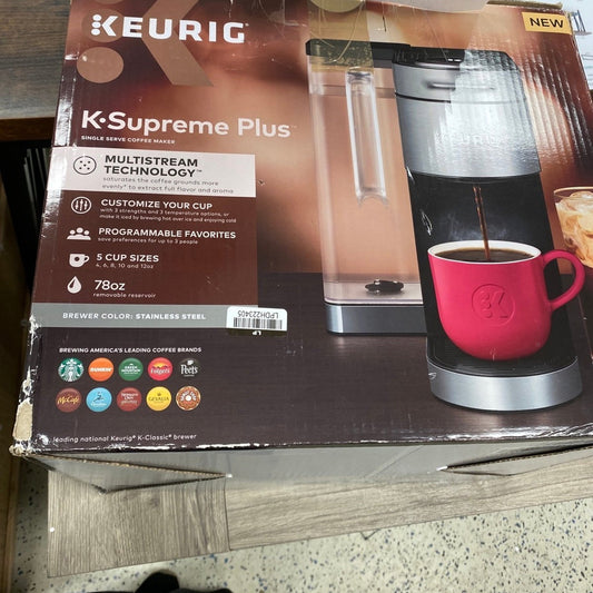 Keurig K-Supreme Plus Coffee Maker - Stainless Steel