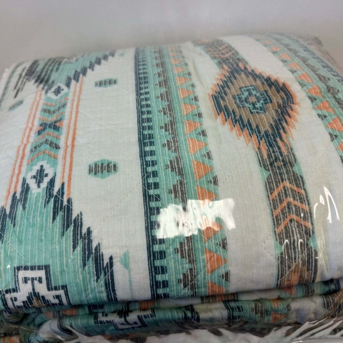 Barefoot Bungalow Phoenix Quilt Set, 3-Piece King/Cal King, Turquoise